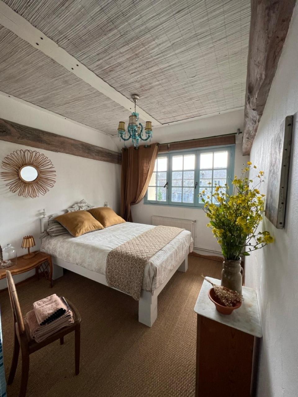 Chambres D'Hotes Manoir Du Chene Nonant Esterno foto