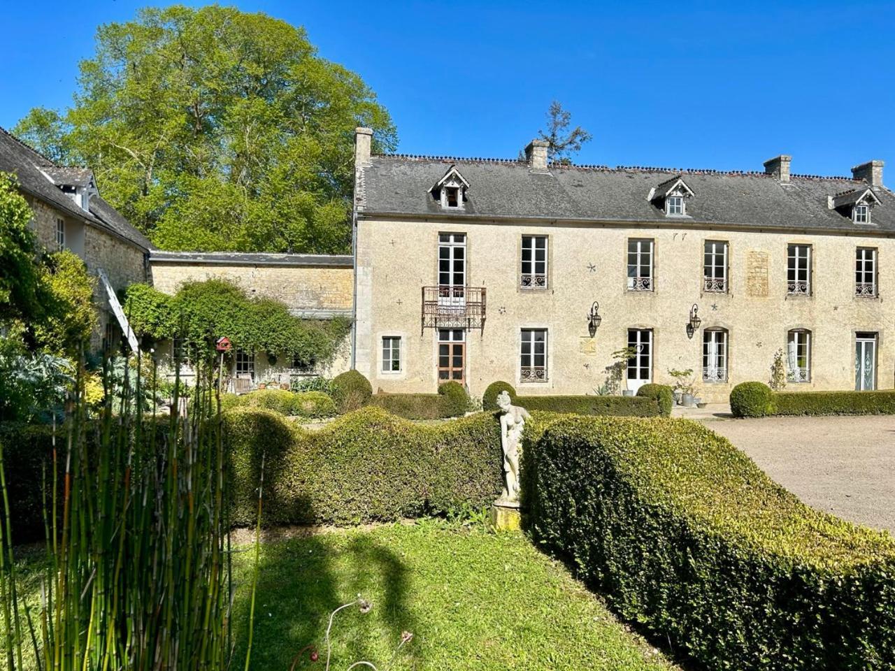 Chambres D'Hotes Manoir Du Chene Nonant Esterno foto
